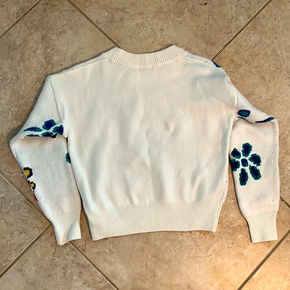 Wild fable retro flower sweater - Picture 6 of 6